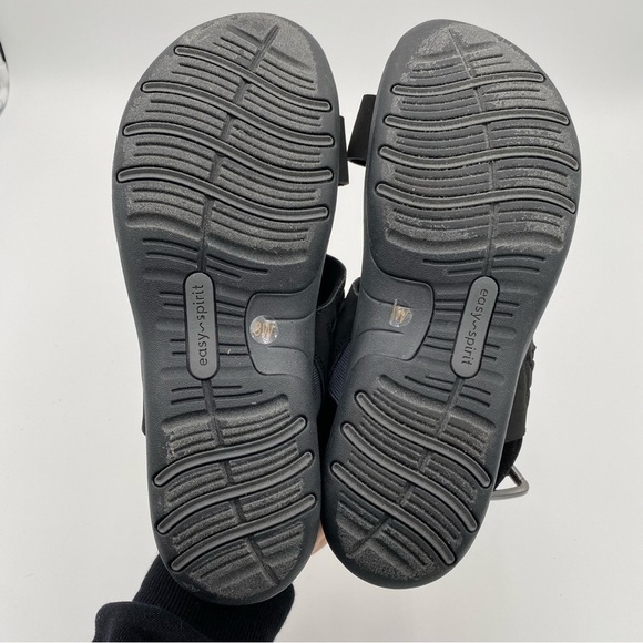 Easy Spirit Women's Saphyre Slingback Strappy Comfort Sandals Shoes Black Size 8 - Picture 10 of 10